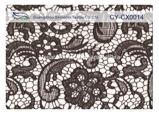 中国 よいワイシャツ、袋 CY-CX0014 のための設計によって刺繍されるナイロン レースの綿織物 サプライヤー