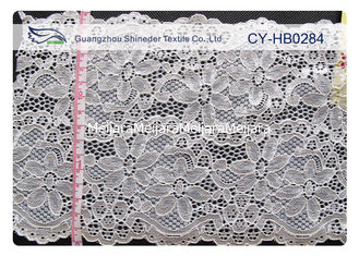 中国 新しい設計帽子、ワイシャツ CY-HB0284 のための伸縮性があるナイロン レースの生地 サプライヤー
