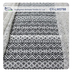 中国 ジャカード ナイロン衣服材料 SGS BV のための綿によって束ねられるレースの生地 CY-LW0788 サプライヤー