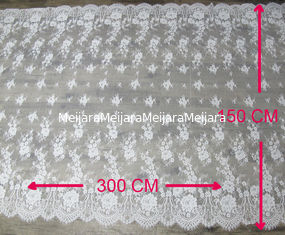 300 * 150 cm Eyelash Lace Trim for Window Curtain , Table Cloth CY-HB0456