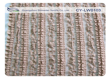 家の織物の伸張のレースの生地 40% のナイロン 50% 綿 10% のスパンデックス CY-LW0103 サプライヤー