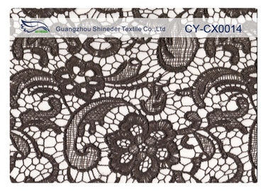 よいワイシャツ、袋 CY-CX0014 のための設計によって刺繍されるナイロン レースの綿織物 サプライヤー