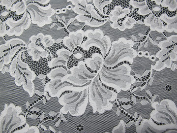 Dressmaking のための注文のデジタル ナイロン刺繍のレースの生地の花の設計 サプライヤー